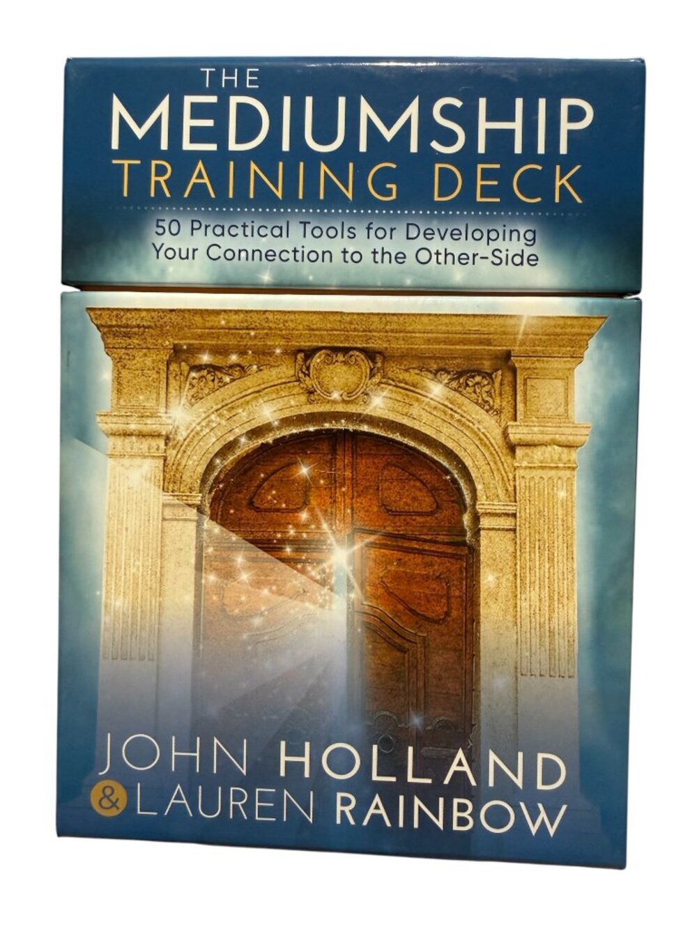The Mediumship Training Deck John Holland Lauren Rainbow Cards Guidebook
